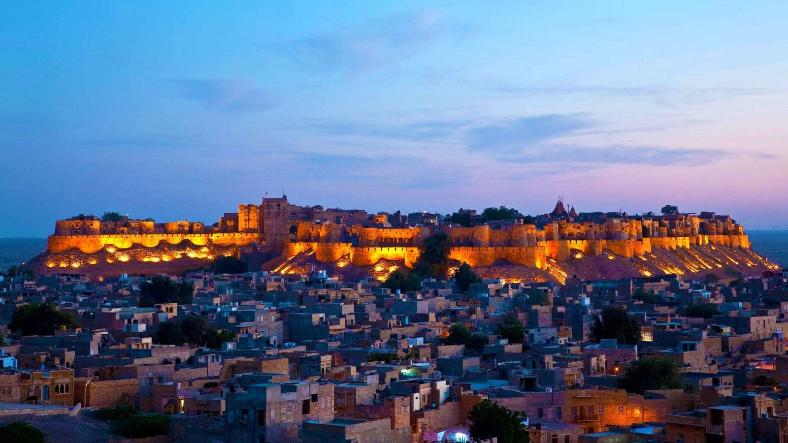 Jaisalmer Fort golden stone architecture